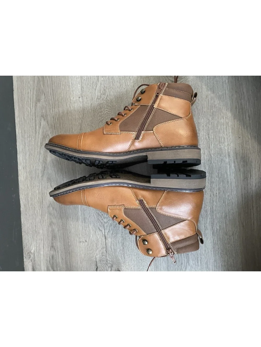 NEW Steve Madden Leather boots All-terrain Dress Boots Men's Size 11